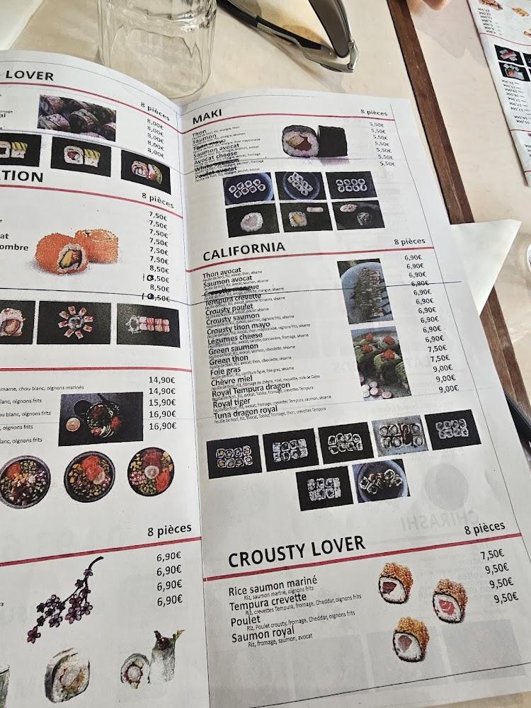 Oishi sushi - Menu Image 1