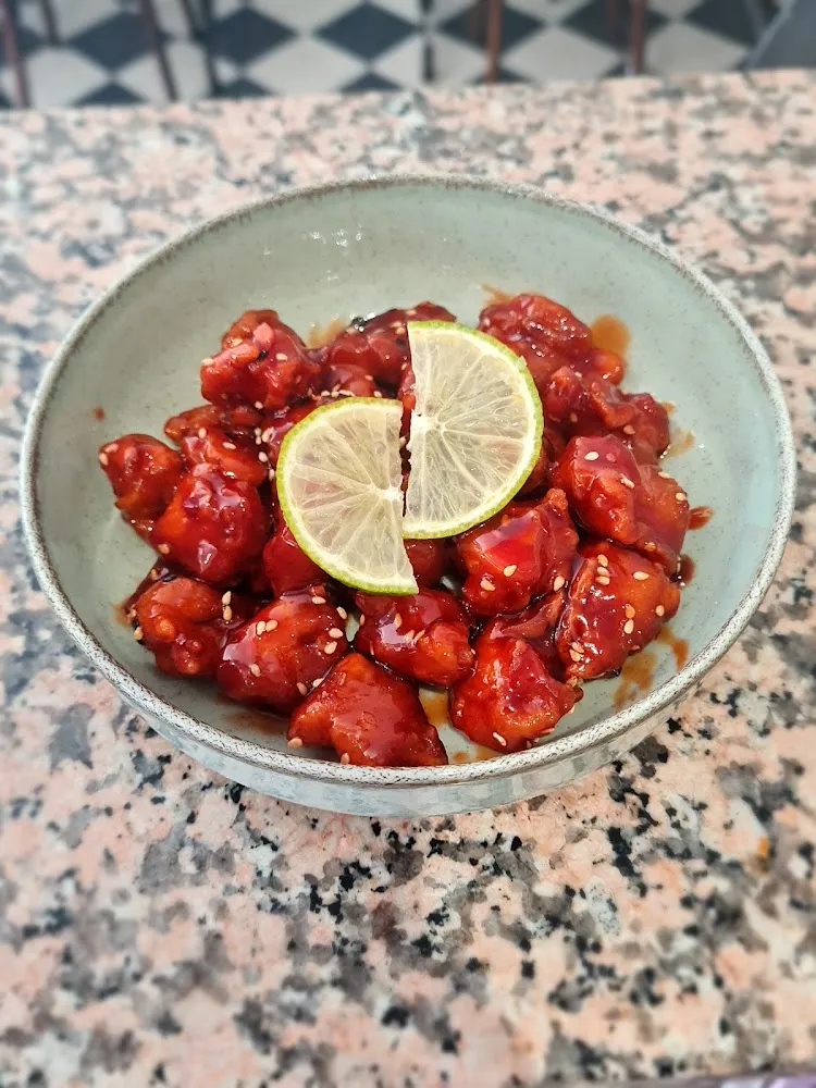 Poulet Croustillant À Orange